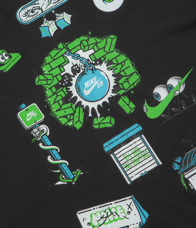 Nike SB Skate Char T-Shirt - Off Noir