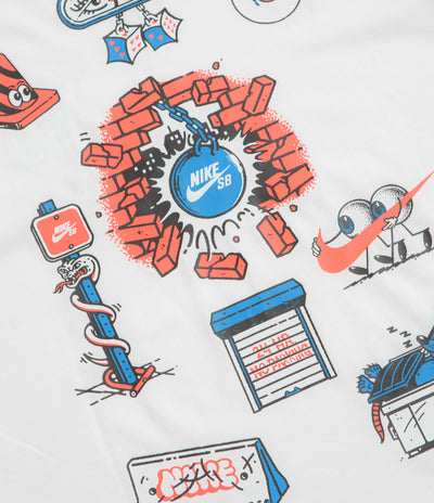 Nike SB Skate Char T-Shirt - White