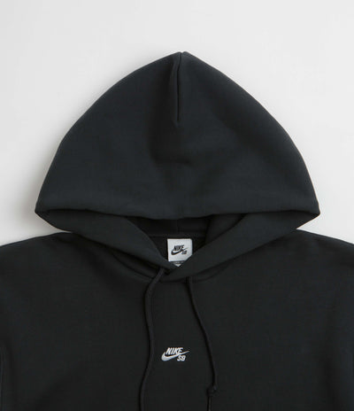 Nike SB Sleeve Graphic Hoodie in Black and White