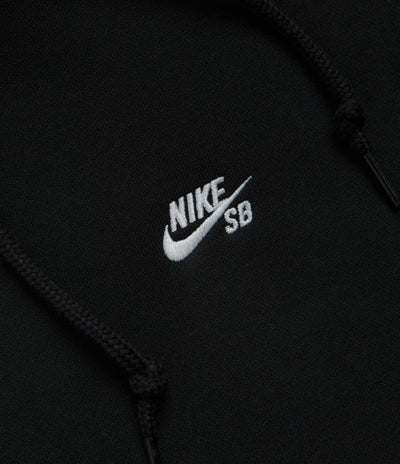 Nike SB Sleeve Graphic Hoodie - Black / White