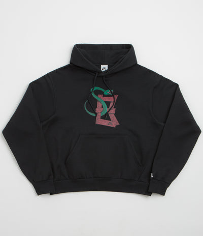 Nike SB Snake Hoodie in Black and White