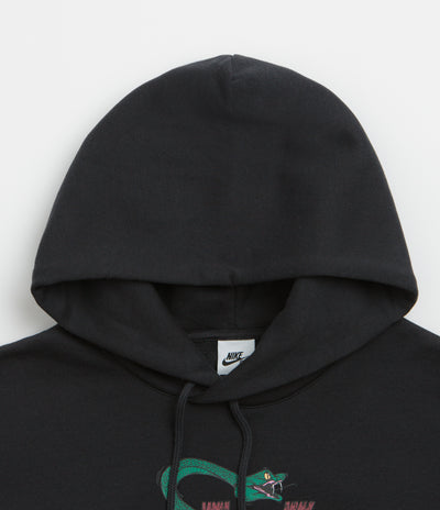 Nike SB Snake Hoodie in Black and White