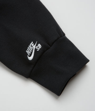 Nike SB Snake Hoodie in Black and White