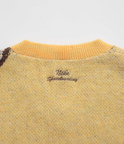 Nike SB Snake Sweater Vest - Celestial Gold / Light British Tan