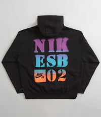 Nike SB Stencil Hoodie in Black