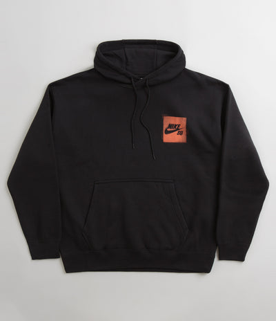 Nike SB Stencil Hoodie in Black