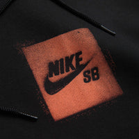Nike SB Stencil Hoodie in Black thumbnail