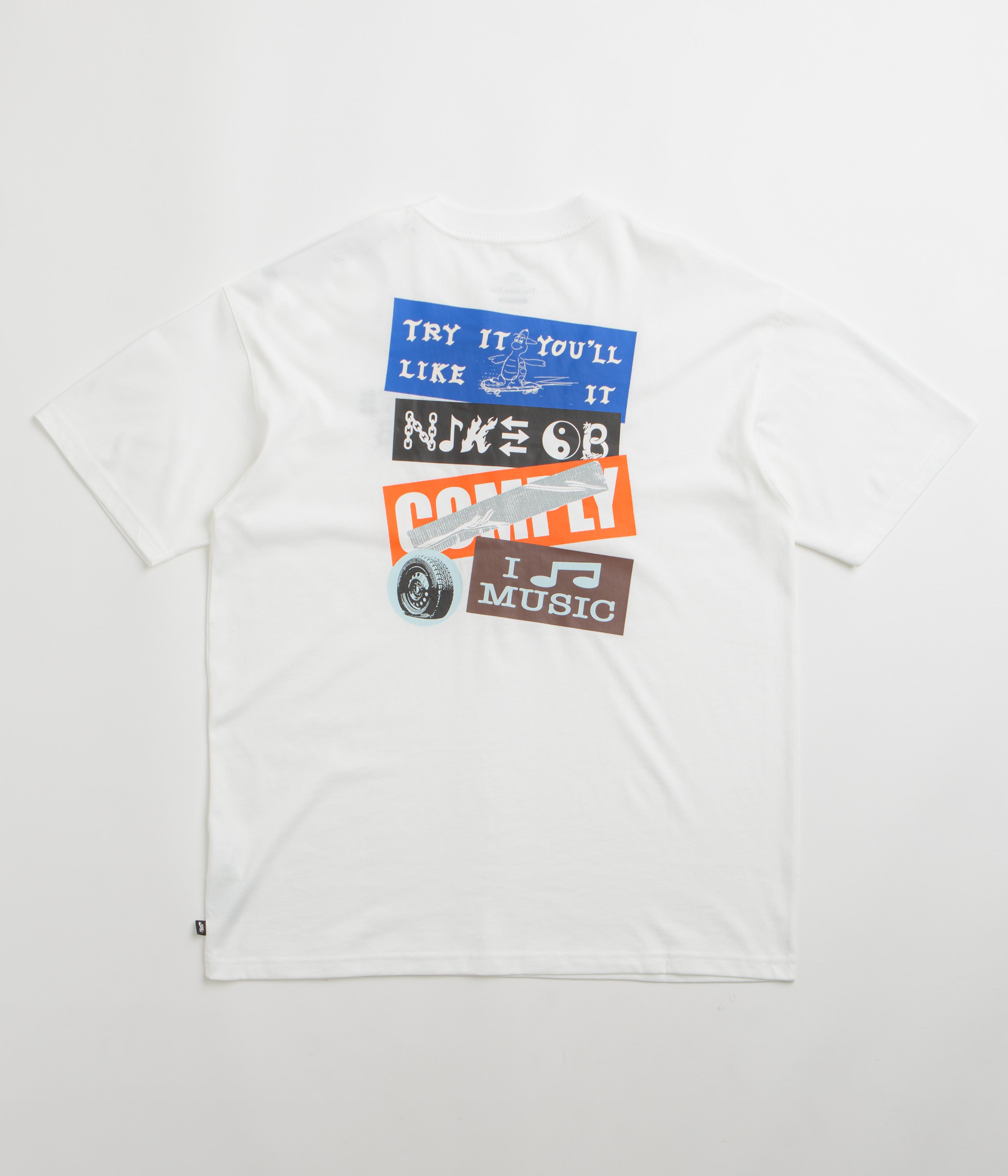 Nike SB Stickers T-Shirt - White