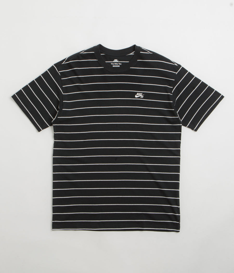 Nike SB Stripe T-Shirt in Black
