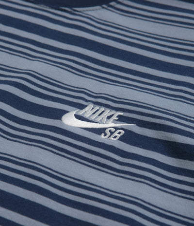 Nike SB Striped T-Shirt - Ashen Slate