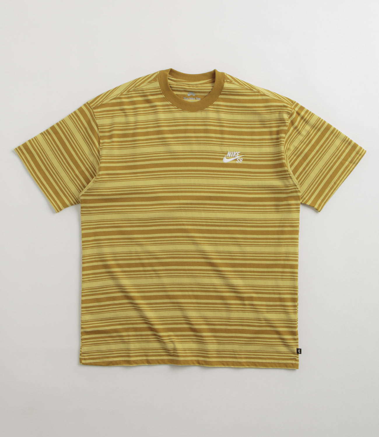 Nike SB Striped T-Shirt - Bronzine | Flatspot
