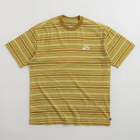Nike SB Striped T-Shirt in Bronzine thumbnail
