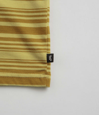 Nike SB Striped T-Shirt in Bronzine