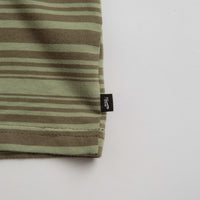 Nike SB Striped T-Shirt in Oil Green thumbnail