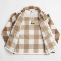 Nike SB STRTDYMRN Shirt Jacket - Sail / Mosswood Brown / White thumbnail
