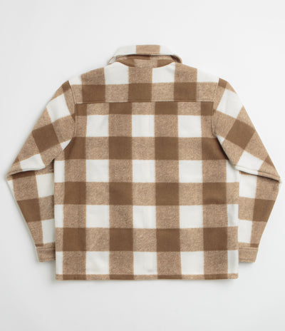 Nike SB STRTDYMRN Shirt Jacket - Sail / Mosswood Brown / White