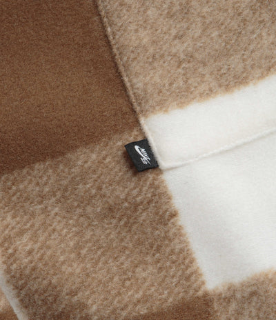 Nike SB STRTDYMRN Shirt Jacket - Sail / Mosswood Brown / White