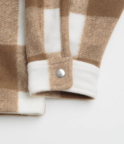 Nike SB STRTDYMRN Shirt Jacket - Sail / Mosswood Brown / White