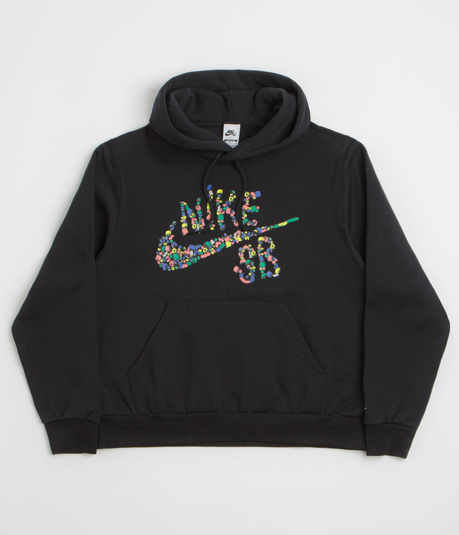 Nike SB Sugar High Hoodie in Black and White