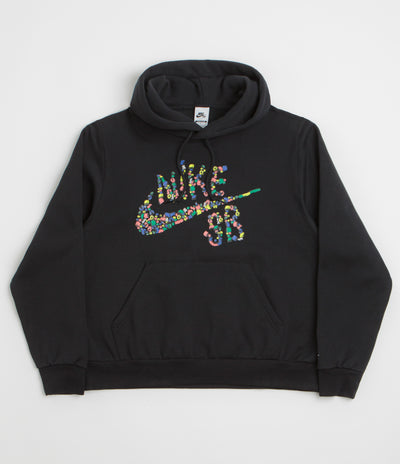 Nike SB Sugar High Hoodie in Black and White