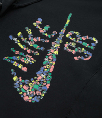 Nike SB Sugar High Hoodie in Black and White