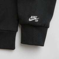 Nike SB Swoosh Grill Hoodie - Black / White thumbnail