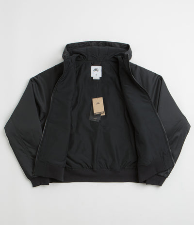 Nike SB Swoosh Grill Jacket - Black / Black / White