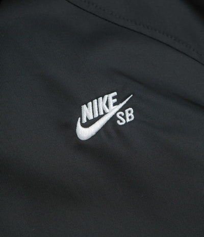 Nike SB Swoosh Grill Jacket - Black / Black / White