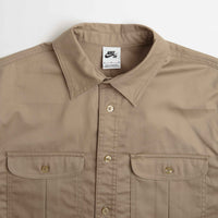 Nike SB Tanglin Short Sleeve Shirt - Khaki thumbnail