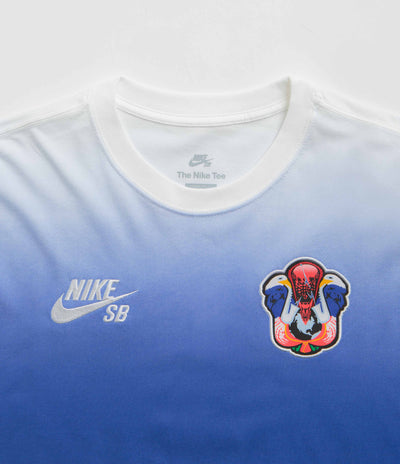 Nike SB Team USA Long Sleeve T-Shirt in White