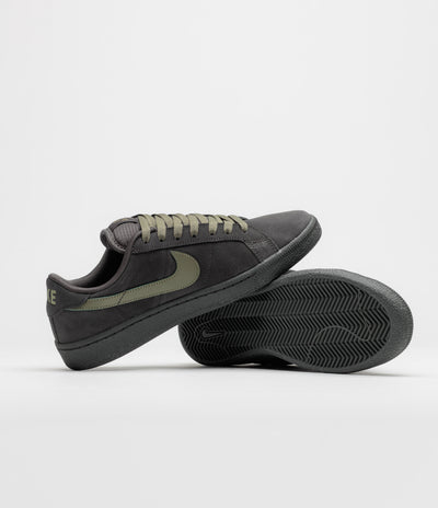 Nike SB Tennis Classic Shoes - Deep Pewter / Medium Olive - Deep Pewter