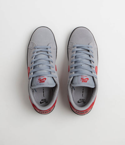 Nike SB Tennis Classic Shoes - Stealth / Gym Red - Black