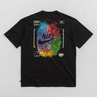 Nike SB Thumbprint T-Shirt in Black thumbnail