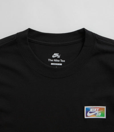 Nike SB Thumbprint T-Shirt in Black
