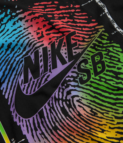 Nike SB Thumbprint T-Shirt - Black