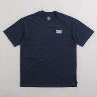 Nike SB Thumbprint T-Shirt in Midnight Navy thumbnail