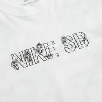 Nike SB Varsity T-Shirt in White thumbnail