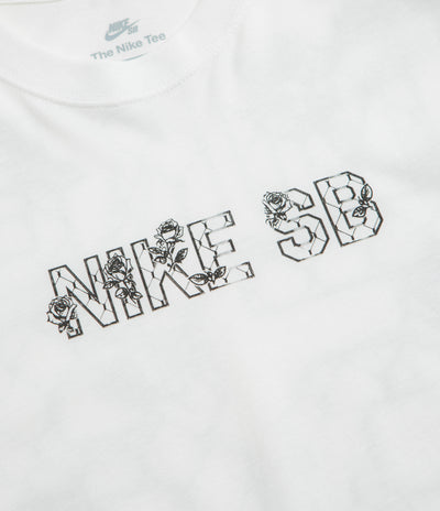 Nike SB Varsity T-Shirt in White