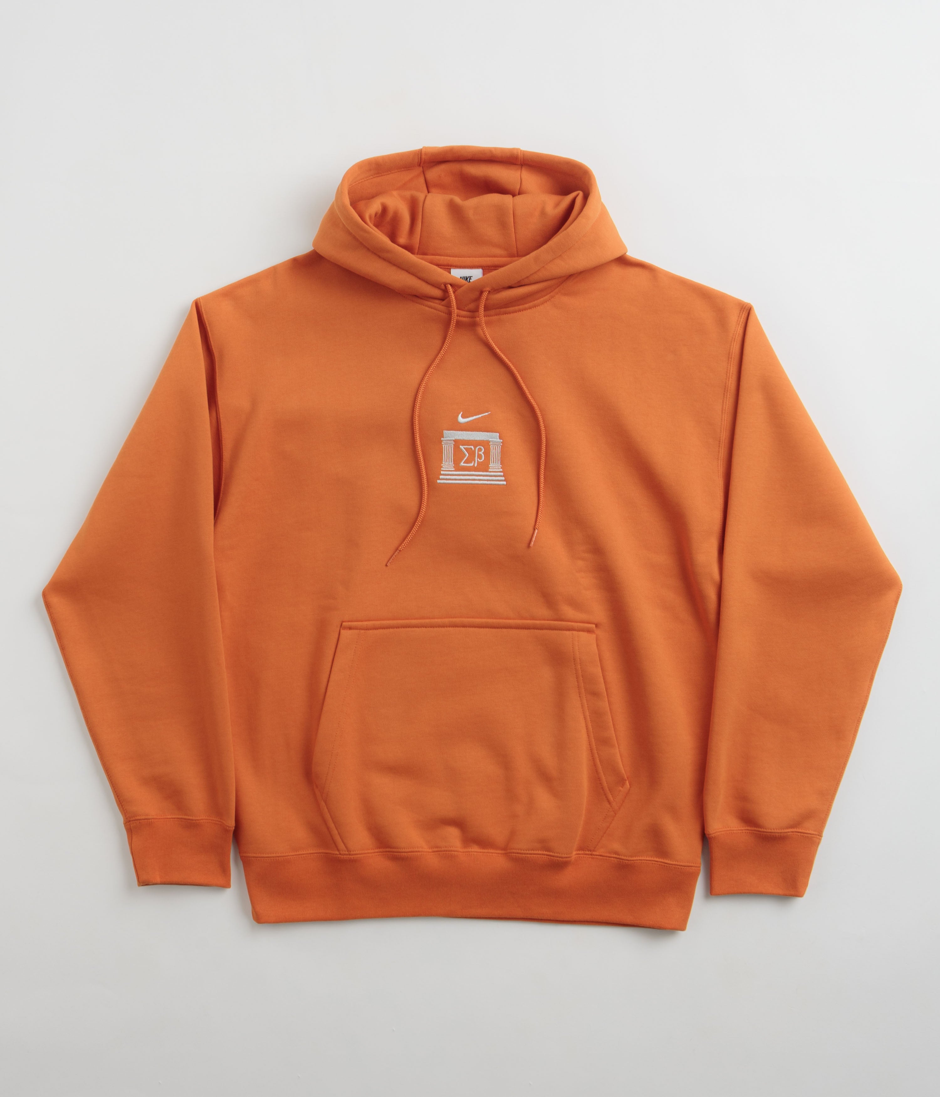 Nike SB Veikos Hoodie Campfire Orange / Light Bone Flatspot