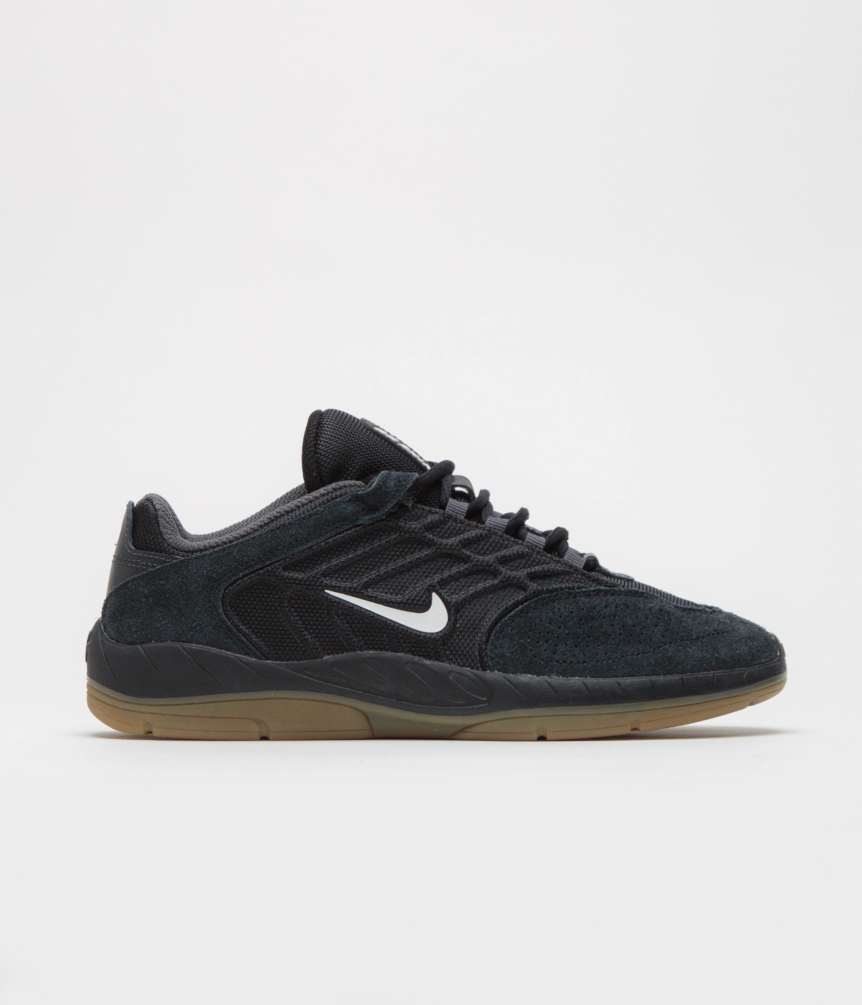 Nike SB Vertebrae Shoes in Black and Summit White and Anthracite - Black