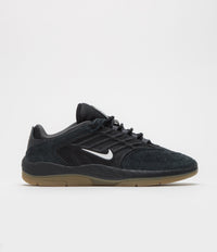 Nike SB Vertebrae Shoes in Black and Summit White and Anthracite - Black