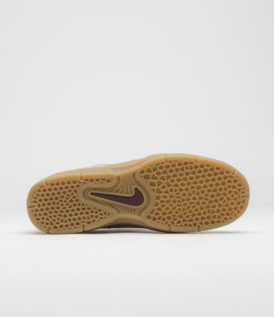 Nike SB Vertebrae Shoes in Cream II and Burgundy Crush and Phantom