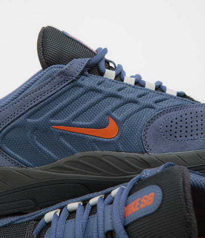 Nike SB Vertebrae Shoes - Diffused Blue / Campfire Orange - Anthracite