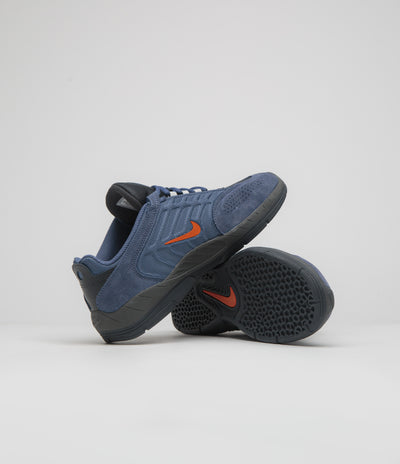Nike SB Vertebrae Shoes - Diffused Blue / Campfire Orange - Anthracite