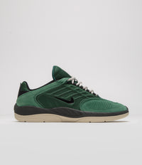Nike SB Vertebrae Shoes in Fir and Black and Sequoia - Light Orewood Brown