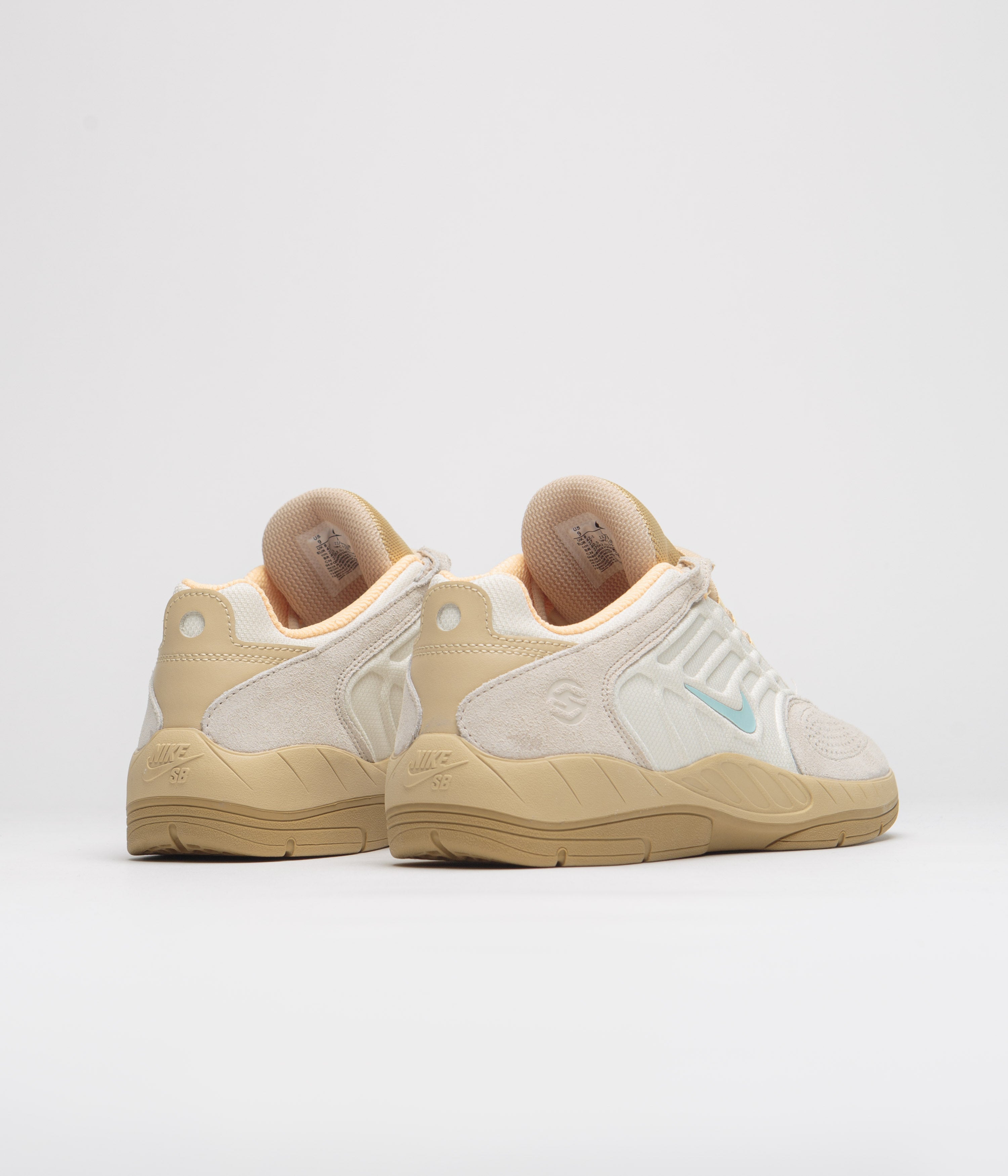 Nike SB Vertebrae TE Shoes - Coconut Milk / Jade Ice - Sesame - Gold ...