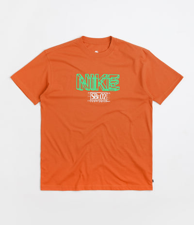 Nike SB Video T-Shirt in Campfire Orange