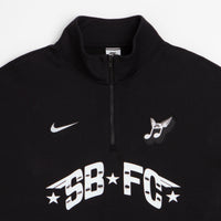 Nike SB World Cup Half Zip Sweatshirt - Black thumbnail