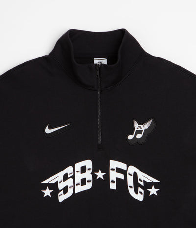 Nike SB World Cup Half Zip Sweatshirt - Black