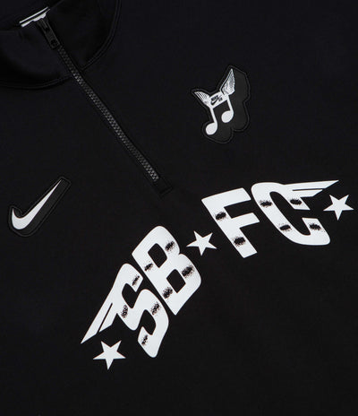 Nike SB World Cup Half Zip Sweatshirt - Black